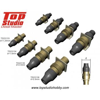 1/20 - 1/24 1.6mm Electronic Connectors (brass type)